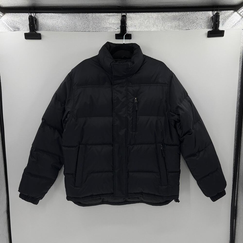 Timberland Men's Down Puffer Jacket - Black - Medium